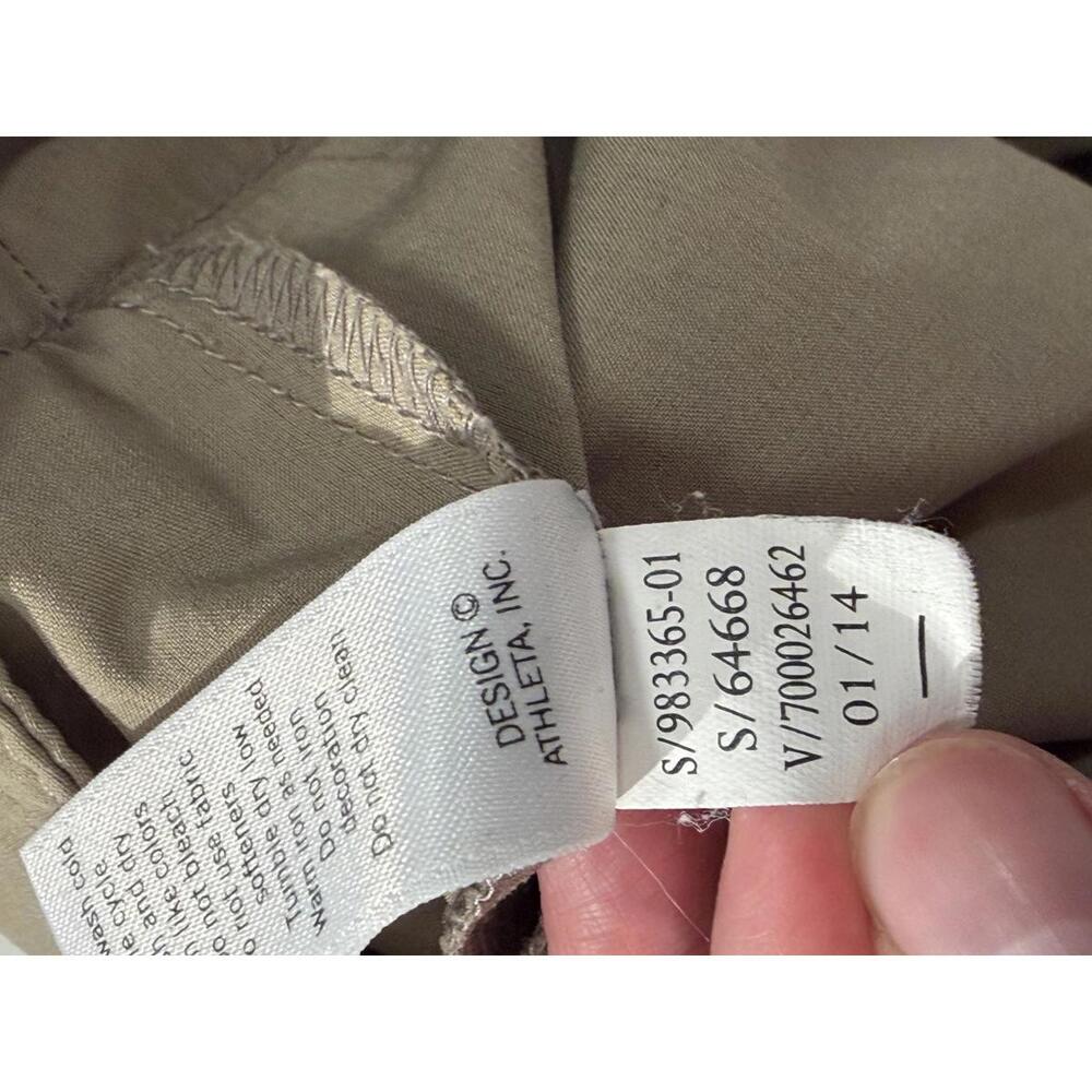 Athleta Wherever Skort 6 Tan/Khaki Travel Tennis A-Line Lightweight Preppy - Picture 12 of 13